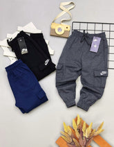Calça Moletom NK Cargo Infantil