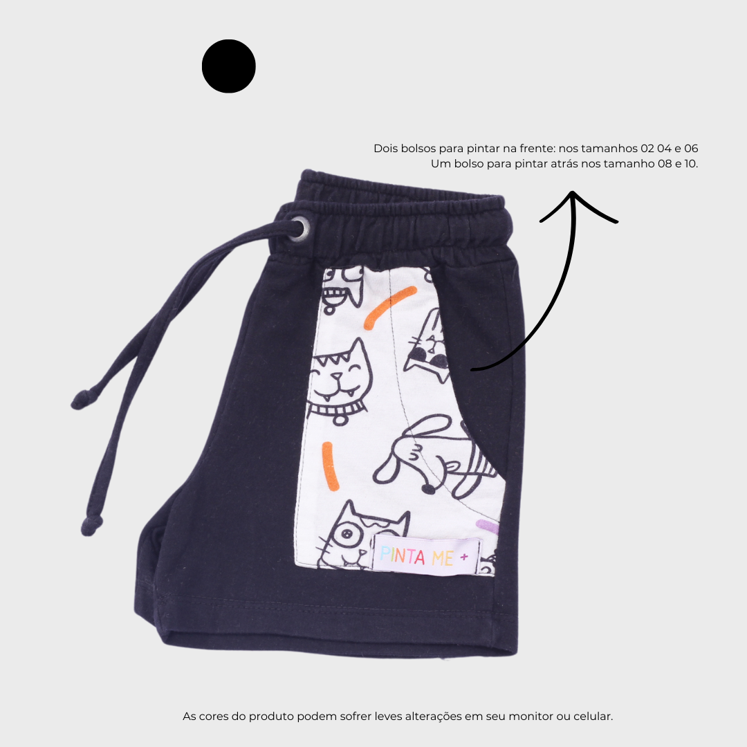 Bermuda Bolso PETS