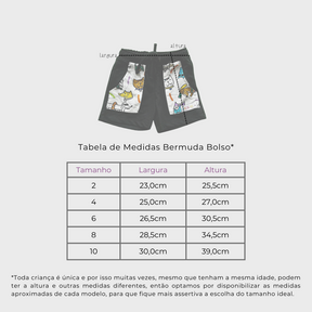Bermuda Bolso PETS