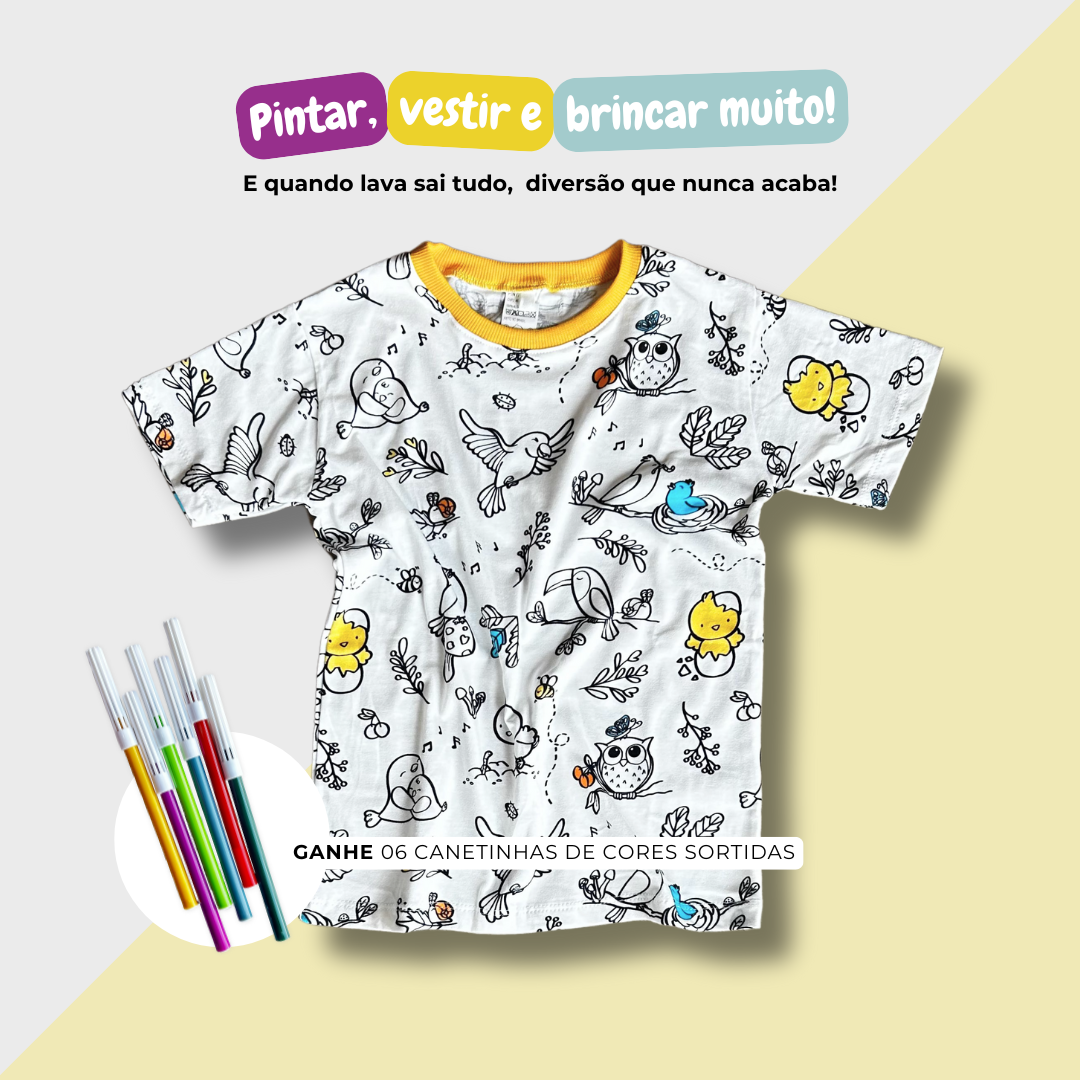 Camiseta Voa Passarinho