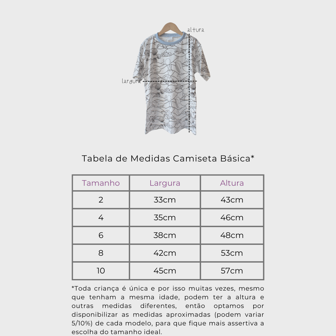 Camiseta Um Mergulho na Ilha