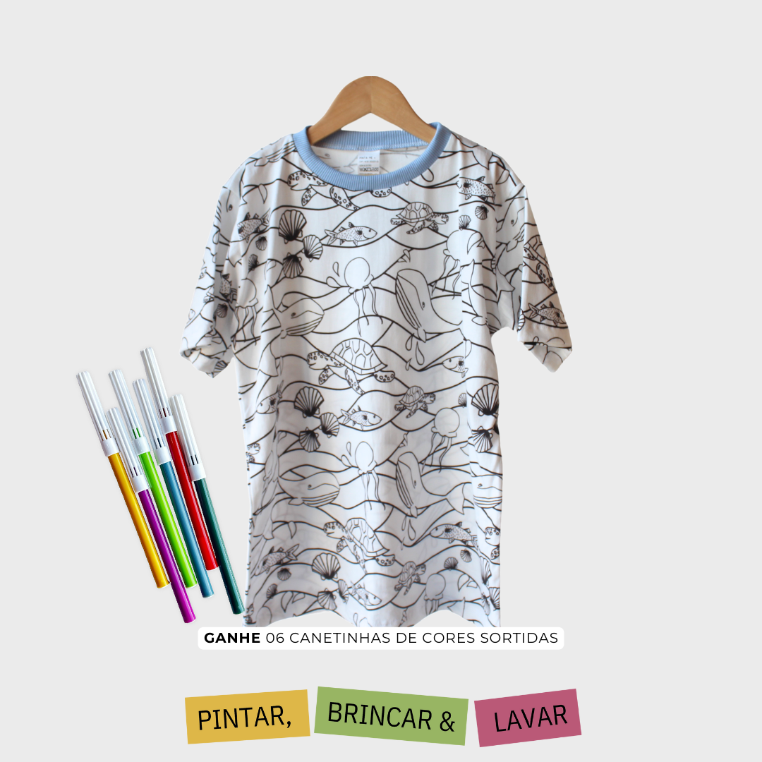 Camiseta Um Mergulho na Ilha
