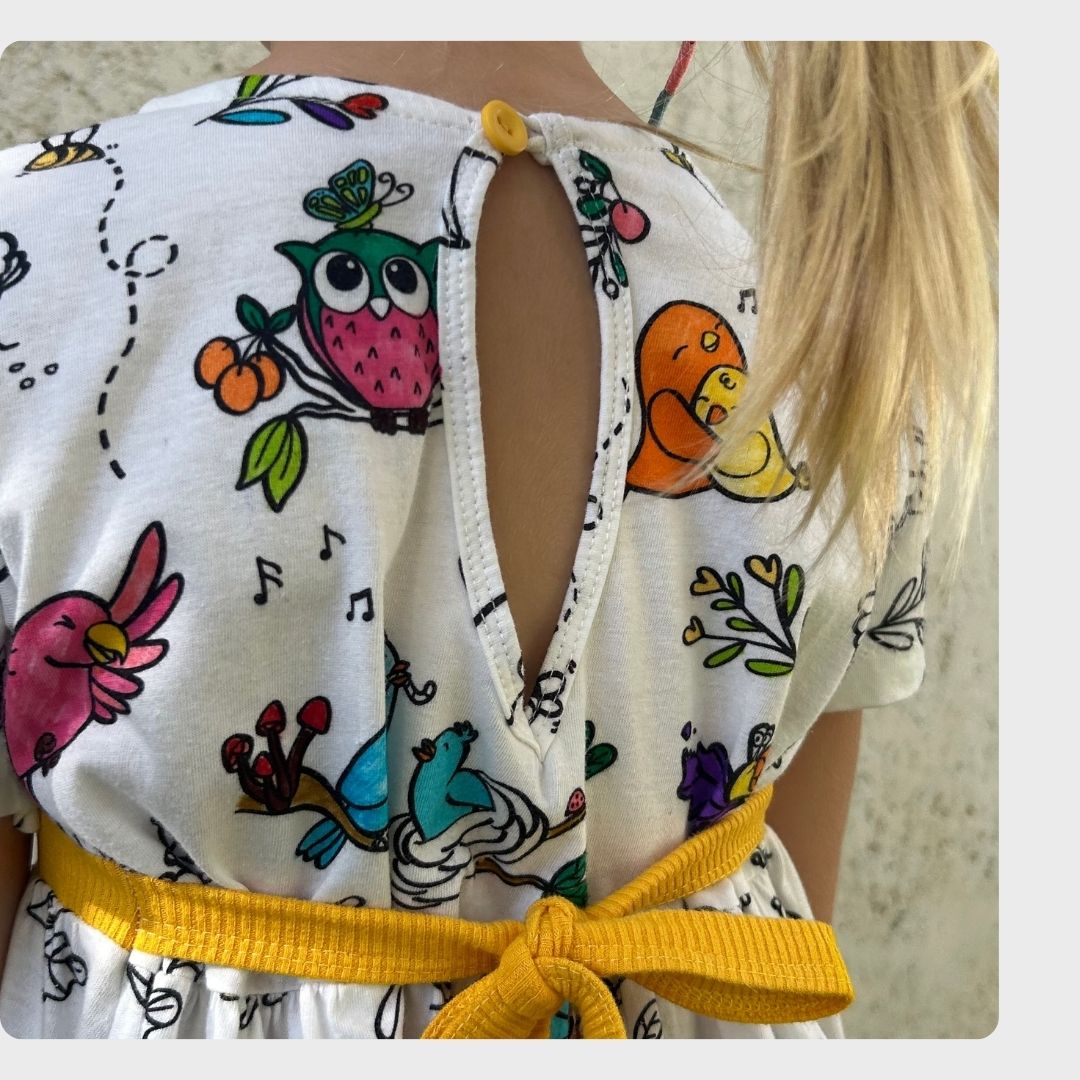 Vestido Voa Passarinho