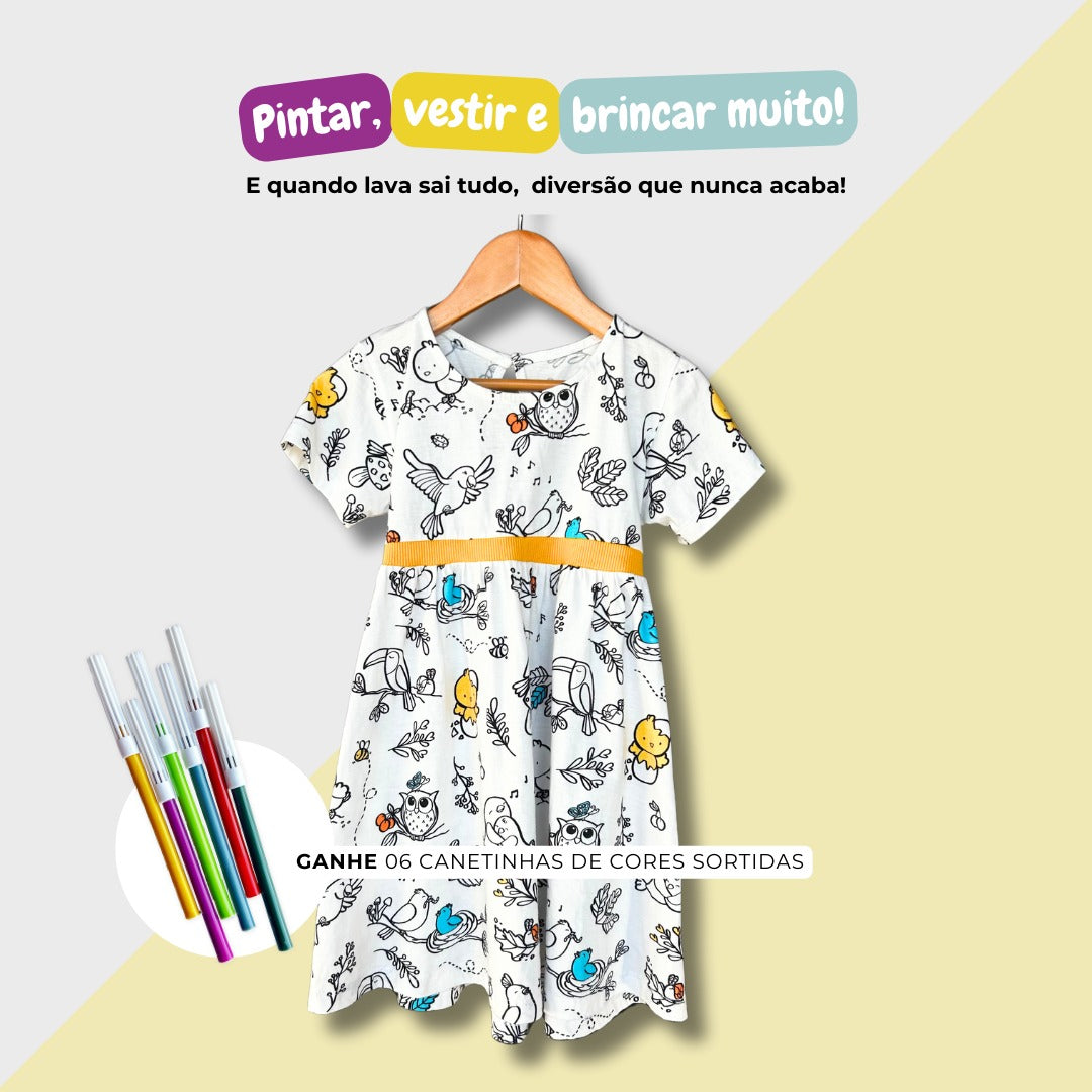 Vestido Voa Passarinho